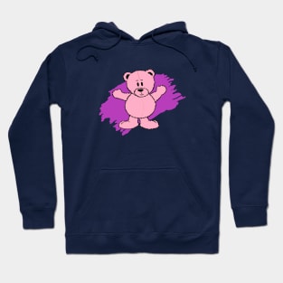 Bear in Rose Hoodie